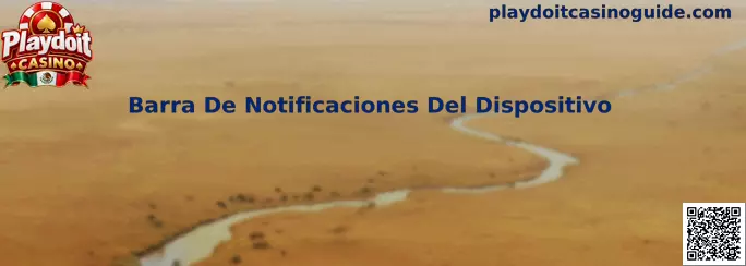 Ejemplo de supervisión de una descarga desde la barra de notificaciones del dispositivo