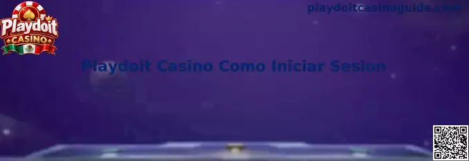 Guía visual para iniciar sesión en Playdoit Casino