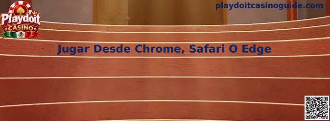 Jugar Desde Chrome Safari O Edge en Playdoit Casino