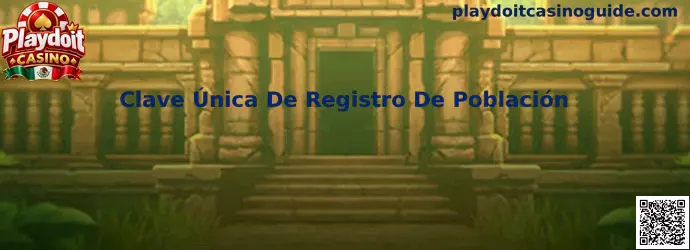 Clave Única De Registro De Población en registro digital