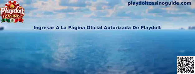 Guía visual para verificar el acceso a una página oficial autorizada de Playdoit